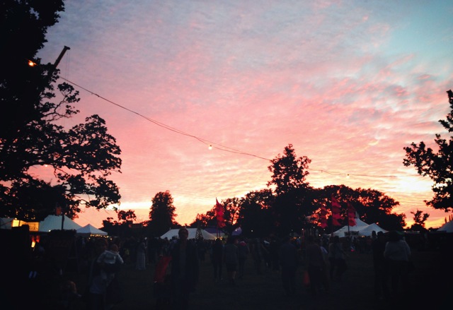 festival sunset