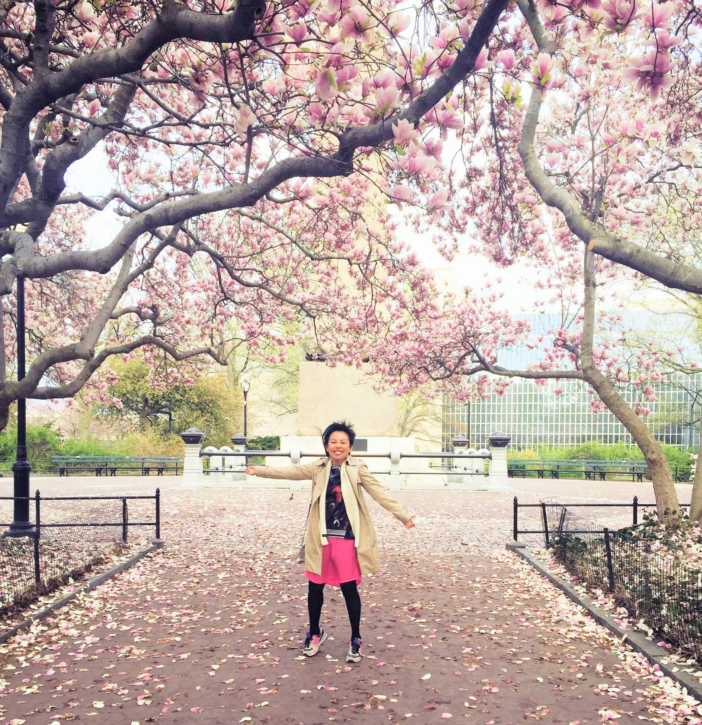 spring in central park