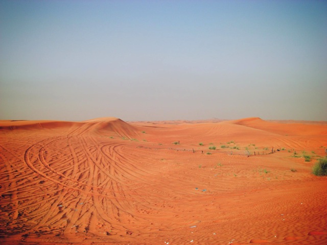 orange sand