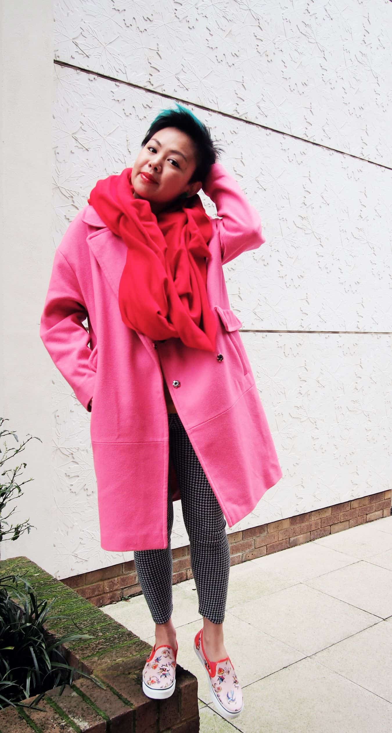pink coat again