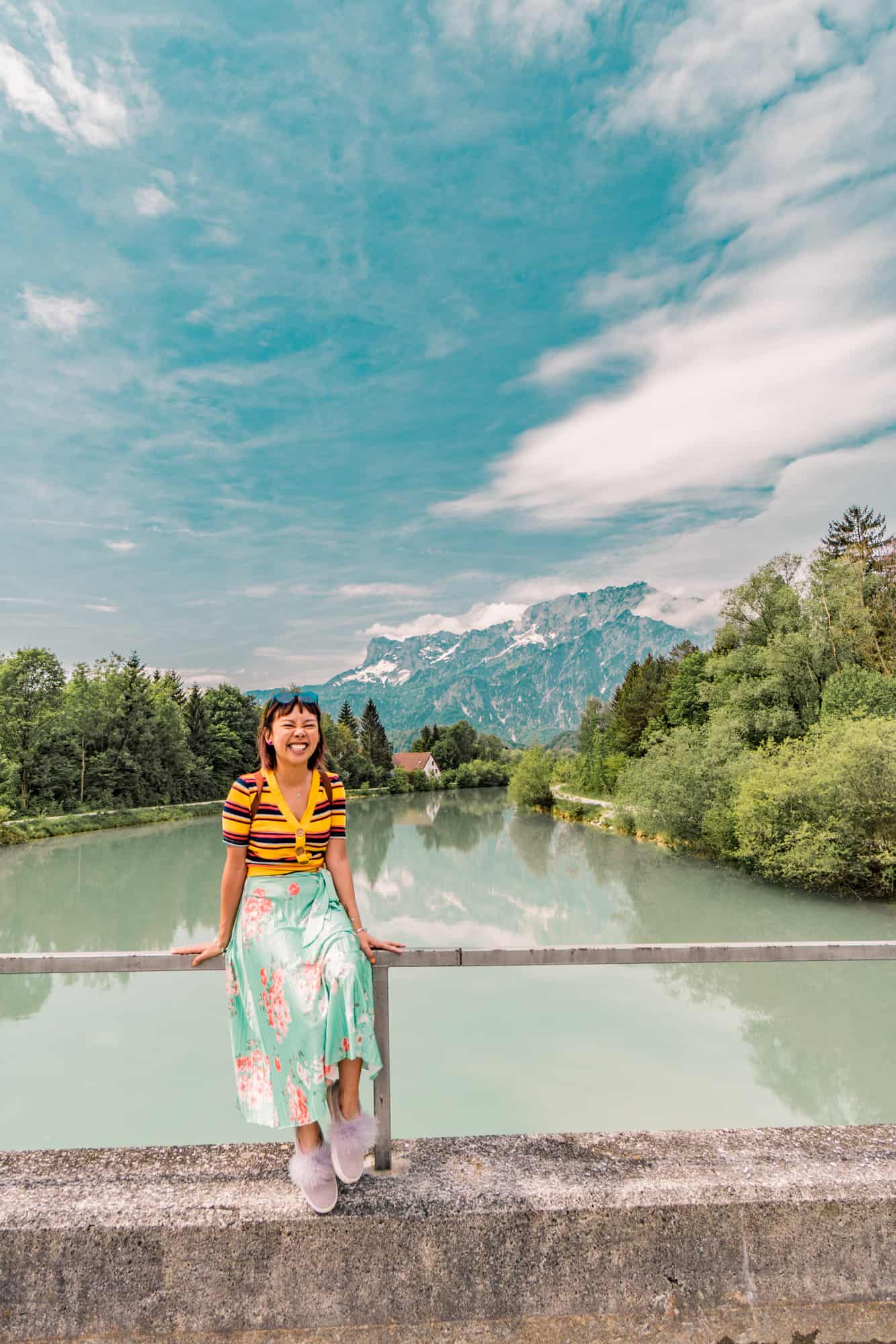 salzburg beautiful river