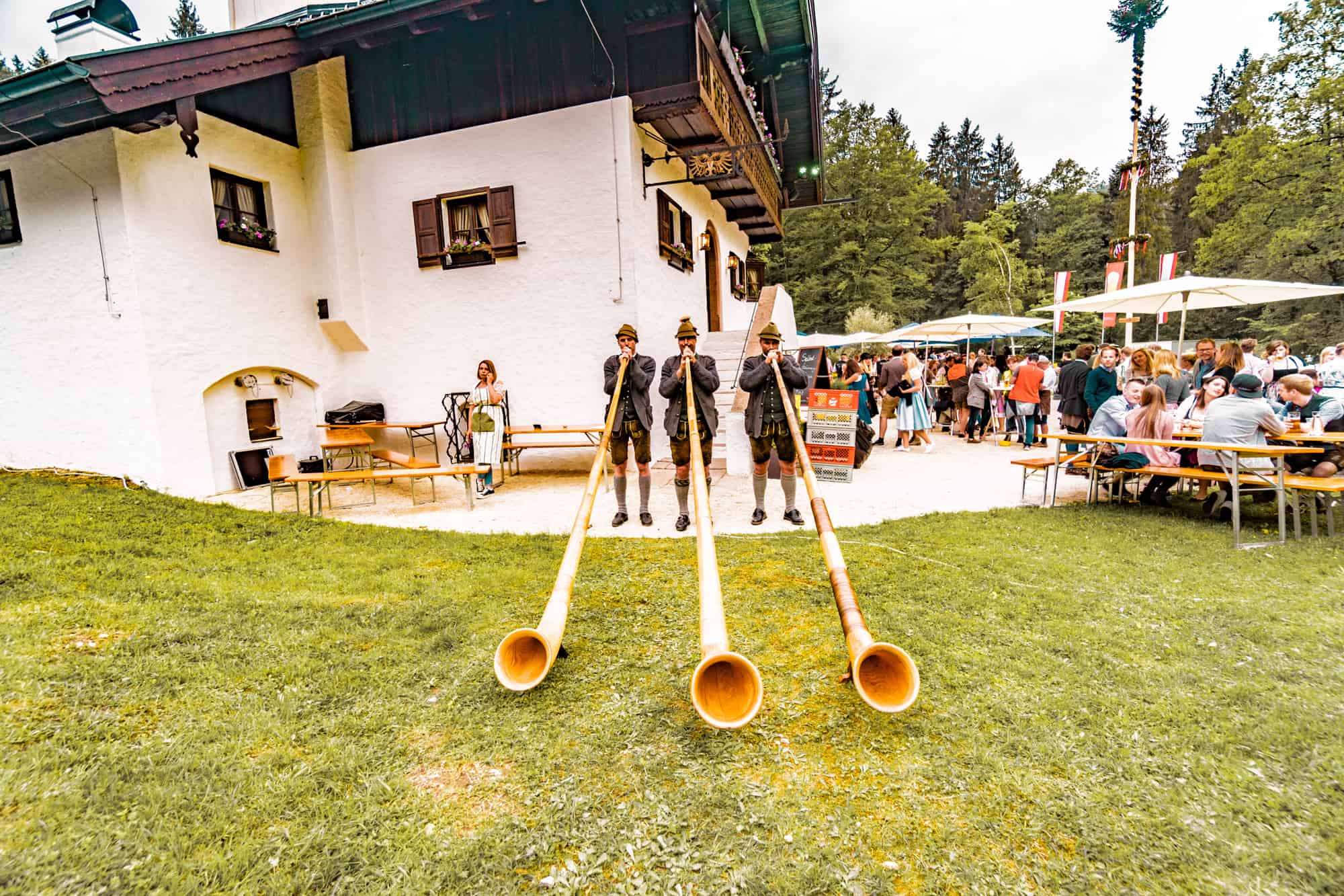 alpine horn trio