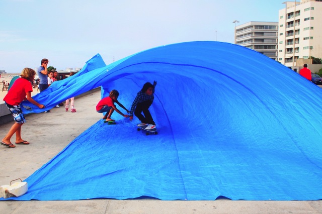 tarp surfing